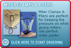 Miter Clamps and Plier